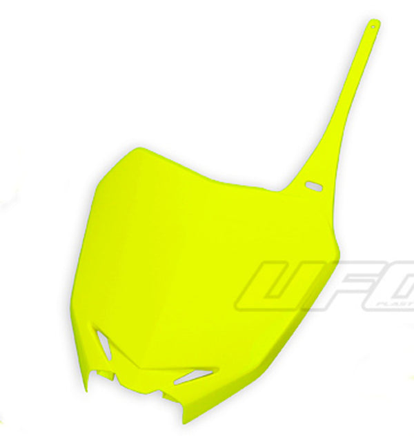 Placa de números da frente OVNI neon amarelo Suzuki RM-Z250 SU04919#DFU