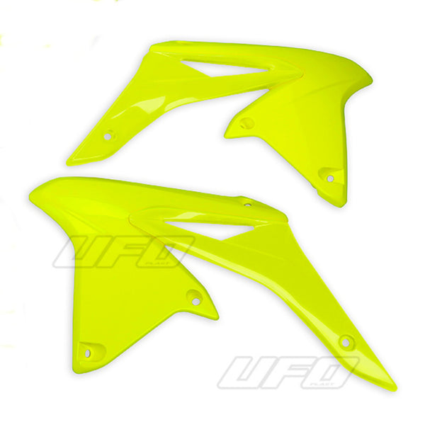 O Radiator Caps OVNIs neon amarelo Suzuki RM-Z250 SU04928DFLU