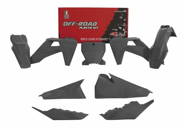 Kit de plástico racetech Quantum cinza husqvarna r-kitsq-gr0-599