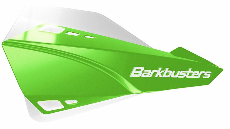 Barkbusters Saber Handguard Set Universal Mount Green/White SAB-1GR-00 WH