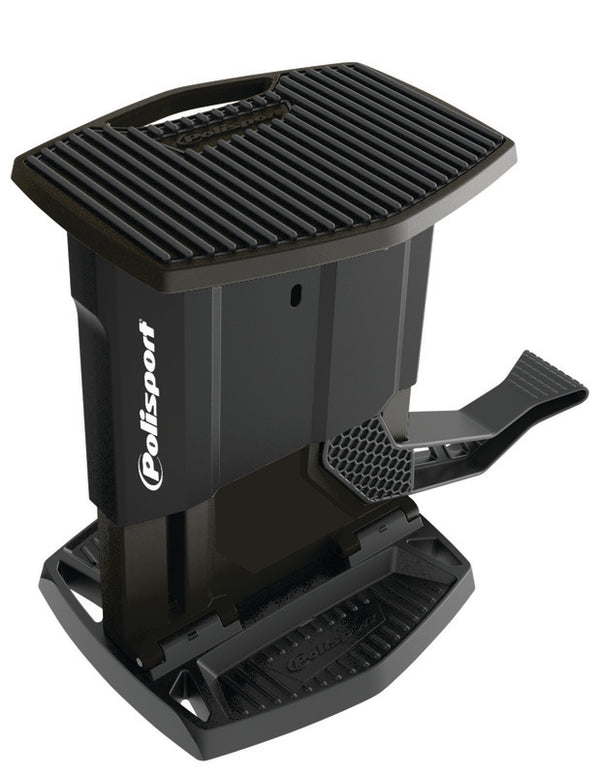 Bicicleta de elevador de porto policial Stand dobrável preto 8982700006