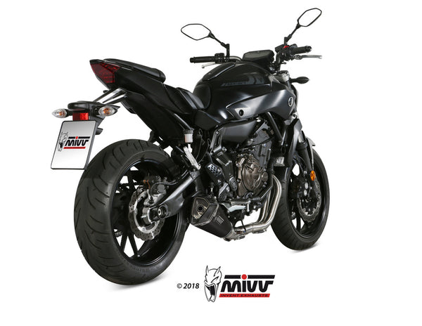 MIVV Delta Race Full Exhaust System - Yamaha MT -07 00.73.Y.044.LDRB