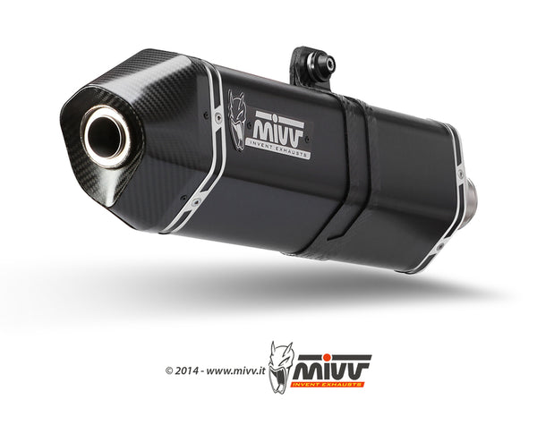 Mivv Speed ​​Edge Aço preto Posição inferior BMW R Nine-T 00.73.B.021.lrb