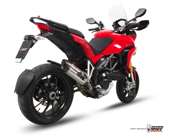 MIVV Suono Stainless/Final de carbono Tampa de tampa Ducati Multistrada 1200 00.73.d.027.l77