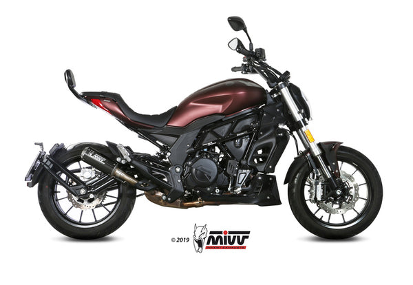 MIVV MK3 silenciador de carbono/aço inoxidável Tampa final Benelli 502c e.005.lm3c