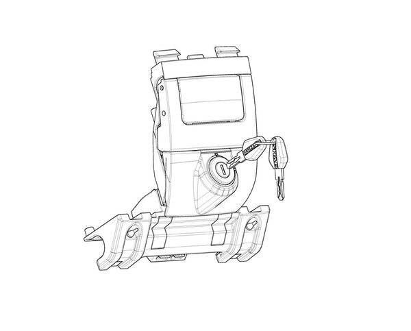 SHAD SH35-SH36 SISTEMA DE LOCK D1B362MAR