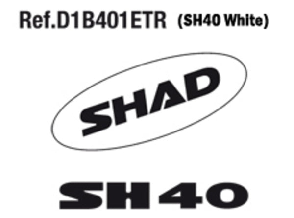 Shad sh40 2011 adesivos d1b401et