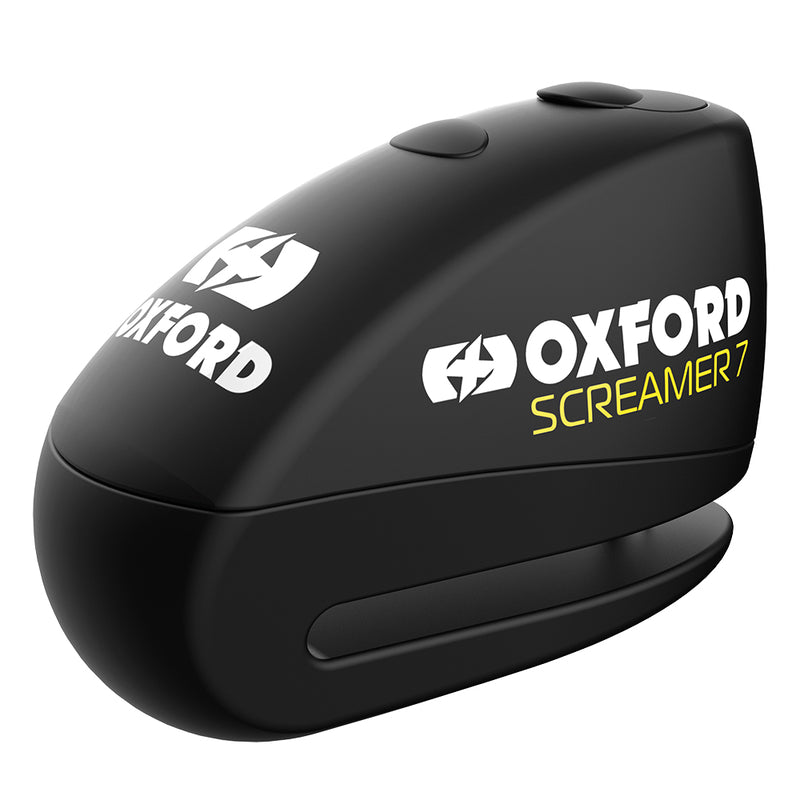 Oxford Screamer 7 Lock de disco - Ø7mm Black Lk289