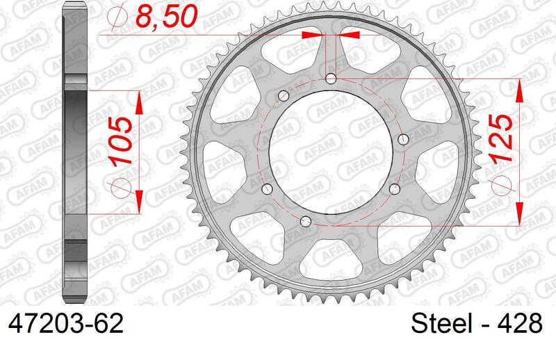 AFAM STEIL STACH SPROCK 47203 - 428