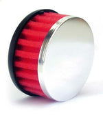 V Peças Filtro de ar reto Ø28mm vermelho - 1150031 1150031