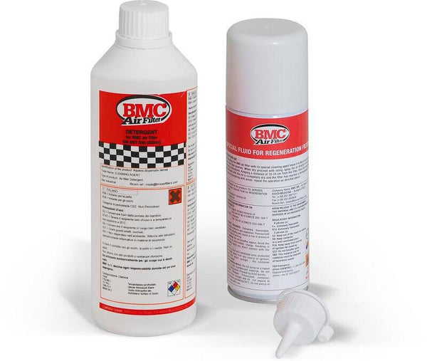 Kit de manutenção BMC Limpador + Spray de óleo - 500ml + 200ml WA200-500