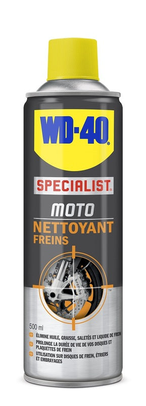 Limpador de freio WD -40 Specialist® Motorbike - Spray 500ml 33061
