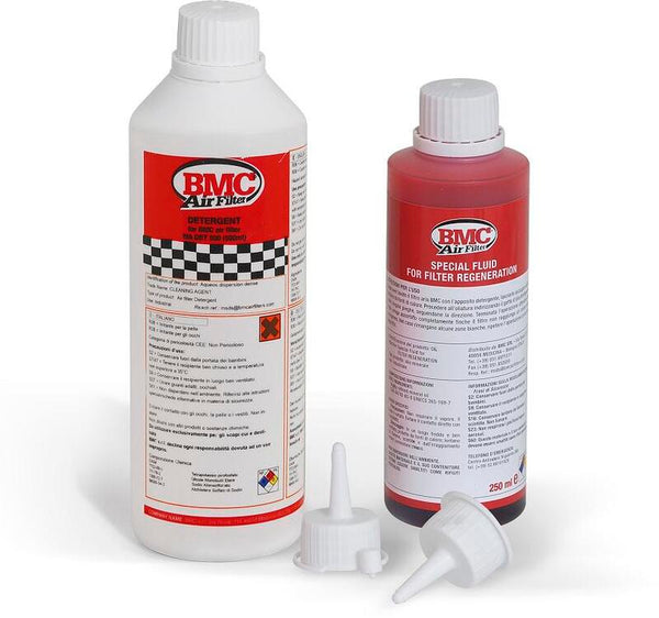 Kit de manutenção BMC Limpador + garrafa de óleo - 500 ml + 250 ml WA250-500