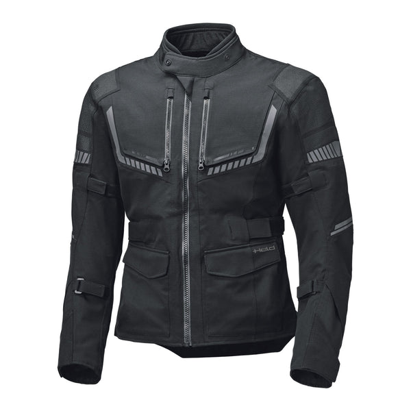 Held laminated textile MC jacket tamarack Adventure black