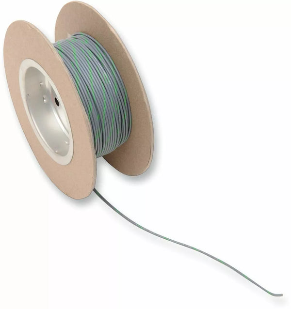 Namz Wire 18G 100 'cinza/verde NWR-85-100