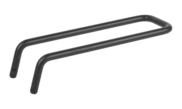 Suporte de aço da polícia para os assentos infantis da frente (versão mais curta) - preto 8632900012