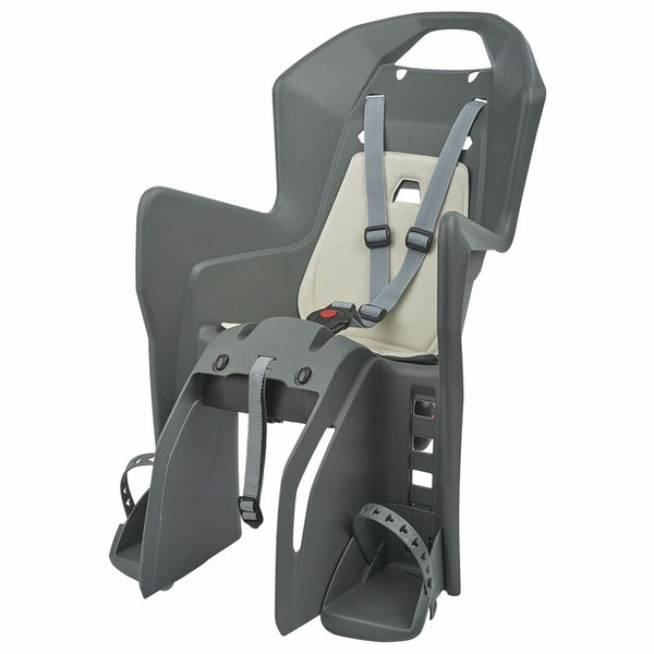 Policeport Koolah CFS Rear Child Bike Seat Carrier Mounting - Charcoal Gray/Cream 8631500013