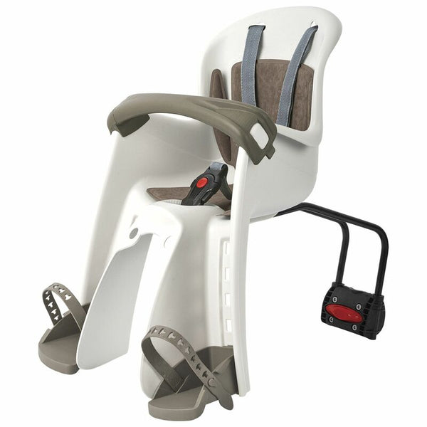 Policeport Bilby Junior FF Front Child Bike Seat Mounting - Creme/Brown 8632800011