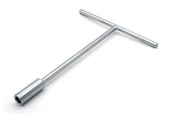 Tecla de soquete de mão T BIHR 14mm cetim Chromel35-232