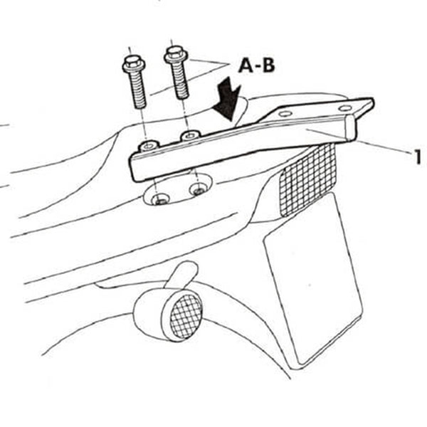Conjunto de encaixe master shad top - yamaha y0f68t