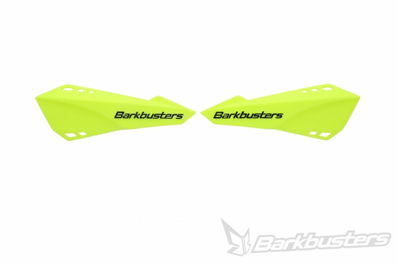 Barkbustters bicycle mann handguards kit-neon amarelo mtb-001-00-yh