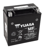 Yuasa w/c Manutenção de bateria Factory ativada - YTX16 FA