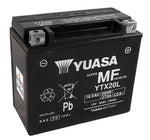 Yuasa W/C Manutenção de bateria Factory ativada - YTX20L FA