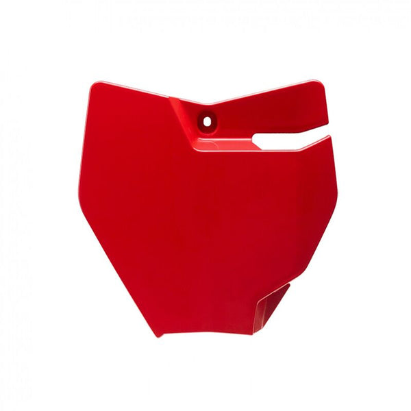 Police Port Front Number Plate - Red Gas Gas MC65 8665700002