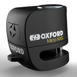 Oxford Micro Xa5 Alarm Disc Bloqueio - Black Lk214