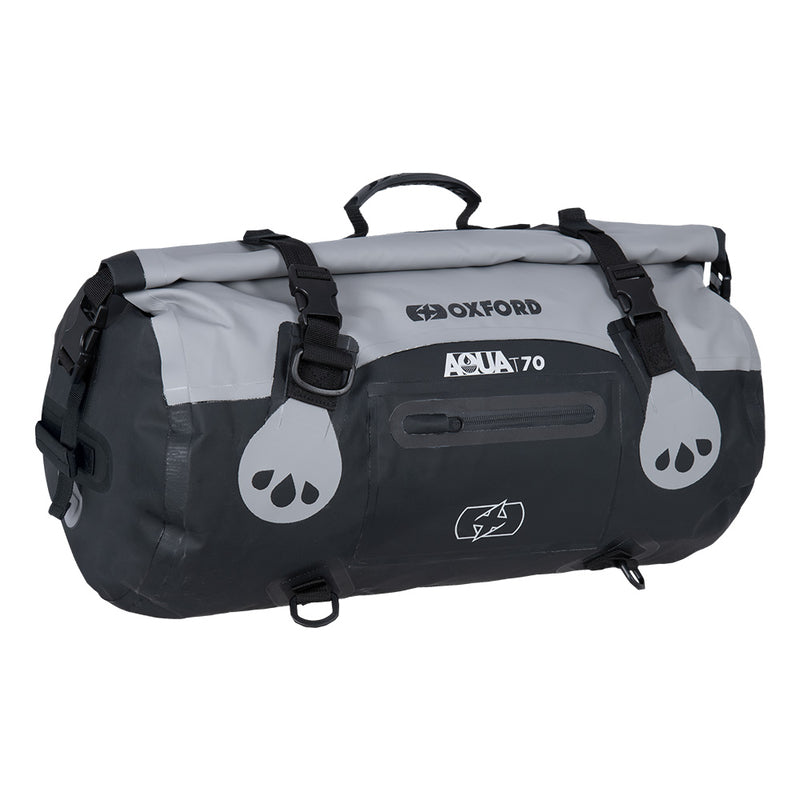 Oxford Aqua T-70 Roll Bag cinza/preto 70L OL483