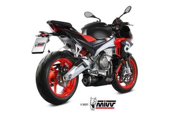 MIVV Delta Race Full Exhaust System - Aprilia A.014.LDRB 