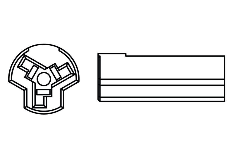 Cabo do adaptador indicador Highsider - Suzuki/Yamaha 207-058