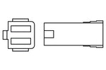 Cabo do adaptador indicador Highsider - Suzuki 207-060