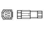 Cabo do adaptador indicador Highsider - Ducati 207-082