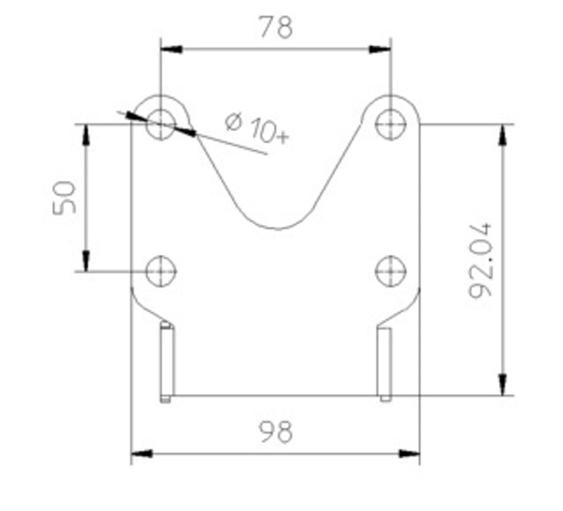 Highsider Universal Holder - Tipo 1 282-001