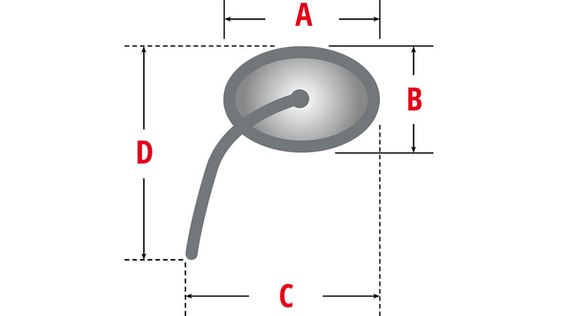 Highsider Torezzo Fairing Mirror - com indicadores LED (par) 301-580