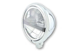 Highsider 5 3/4 "LED FOLTLUL BATES TIPO5, CROMO, TAPA BLATE, FILL BAIXO. 223-214