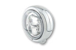 Highsider 5 3/4 "LED FARCLULT PECOS TYPE7 Com anel leve de estacionamento, Chrome 223-226