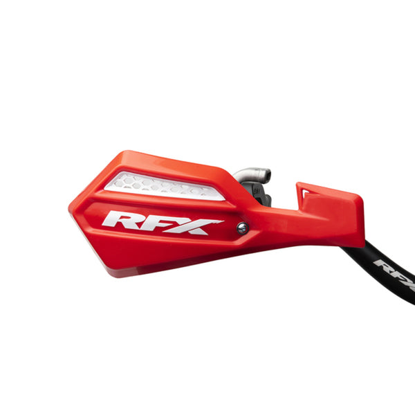 RFX 1 Series Handguard (vermelho/branco), incluindo o kit de ajuste FXGU30100555RD