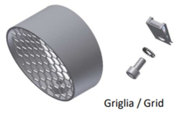 MIVV DB Killer Grid para o silenciador Gp Pro Ø76 mm 50.sc.dk.127.0