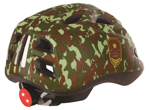 Police Gate Helmet Junior Exército com LED tamanho S 52/56 cm 8740900016