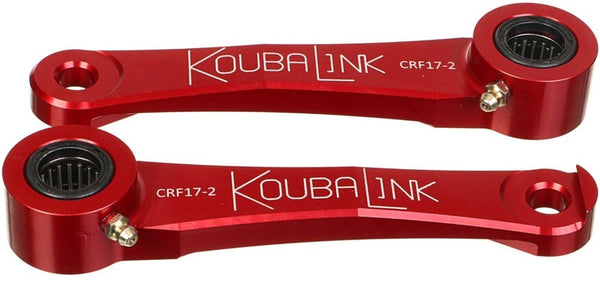 Kit de abaixamento de koubalink (31,8 - 38,1 mm) vermelho - Honda CRF17-2
