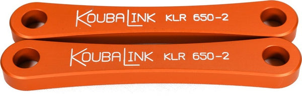 Kit de abaixamento de koubalink (50,8 mm) laranja - kawasaki klr650-2