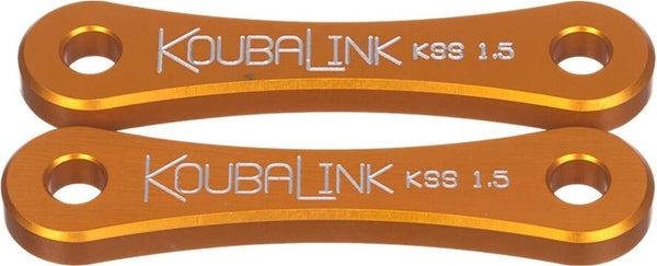 Kit de abaixamento de koubalink (38,1 mm) laranja - kawasaki em 250 / super sherpa kss -1,5
