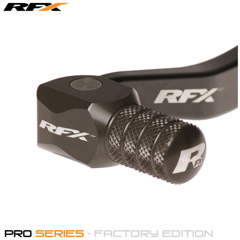 RFX Flex+ Factory Edition Gear Pedal (Black/Hard Anodized Titan) - KTM SXF250/350/EXCF250/350 FXGP5100099HA