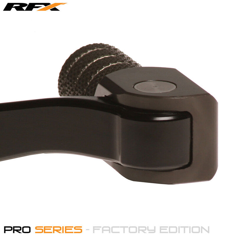 RFX Flex+ Factory Edition Gear Pedal (Black/Hard Anodized Titan) - KTM SXF250/350/EXCF250/350 FXGP5100099HA