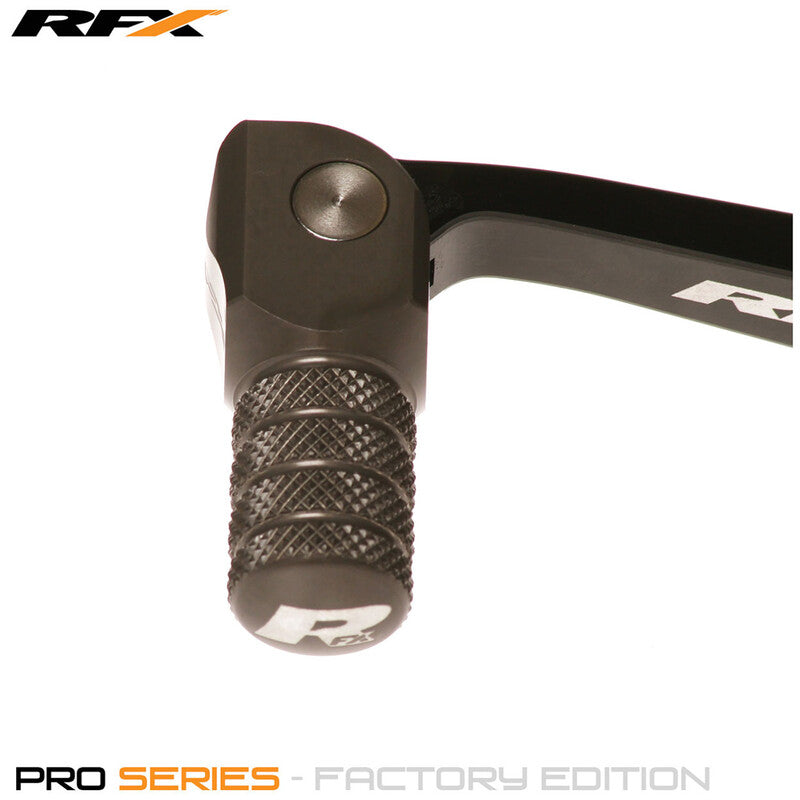 RFX Flex+ Factory Edition Gear Pedal (Black/Hard Anodized Titan) - KTM SX85 SX/XC -W/TPI 125/150 FXGP5110099HA