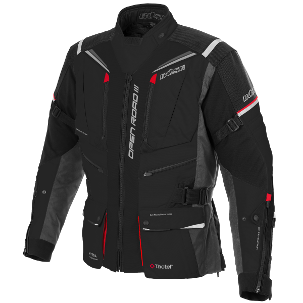 Büse Textile MC jacket Open Road III Black