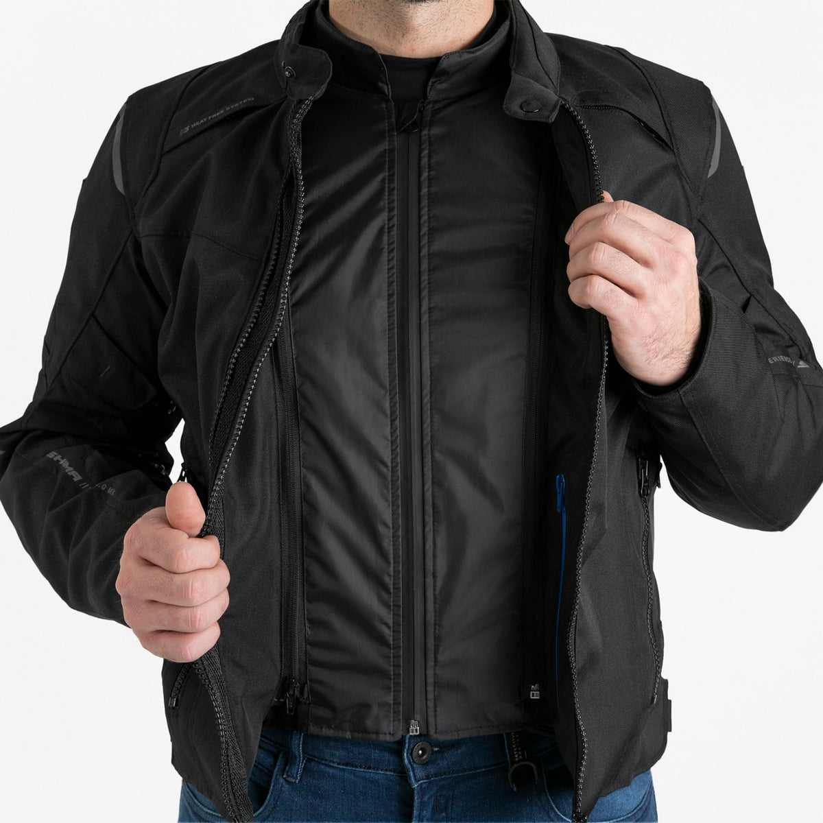 Shima Textile MC Jacket Rush 2.0 Black