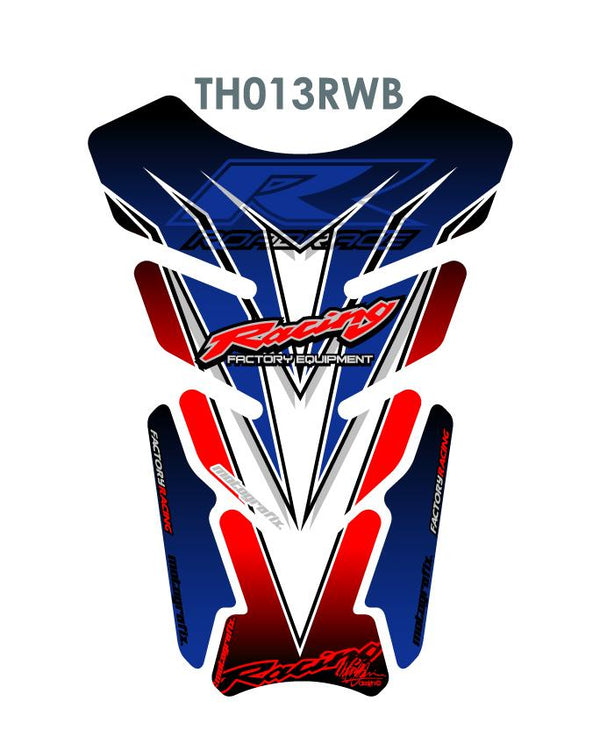 Proteção do tanque Quadra-Universal Red/White